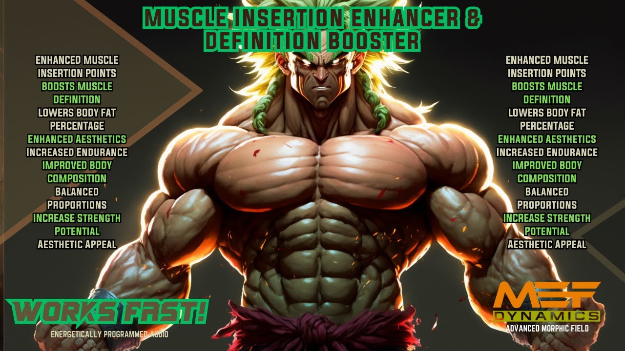 Muscle Insertion Enhancer + Muscle Definition Booster (INCREDIBLE GAINS!)