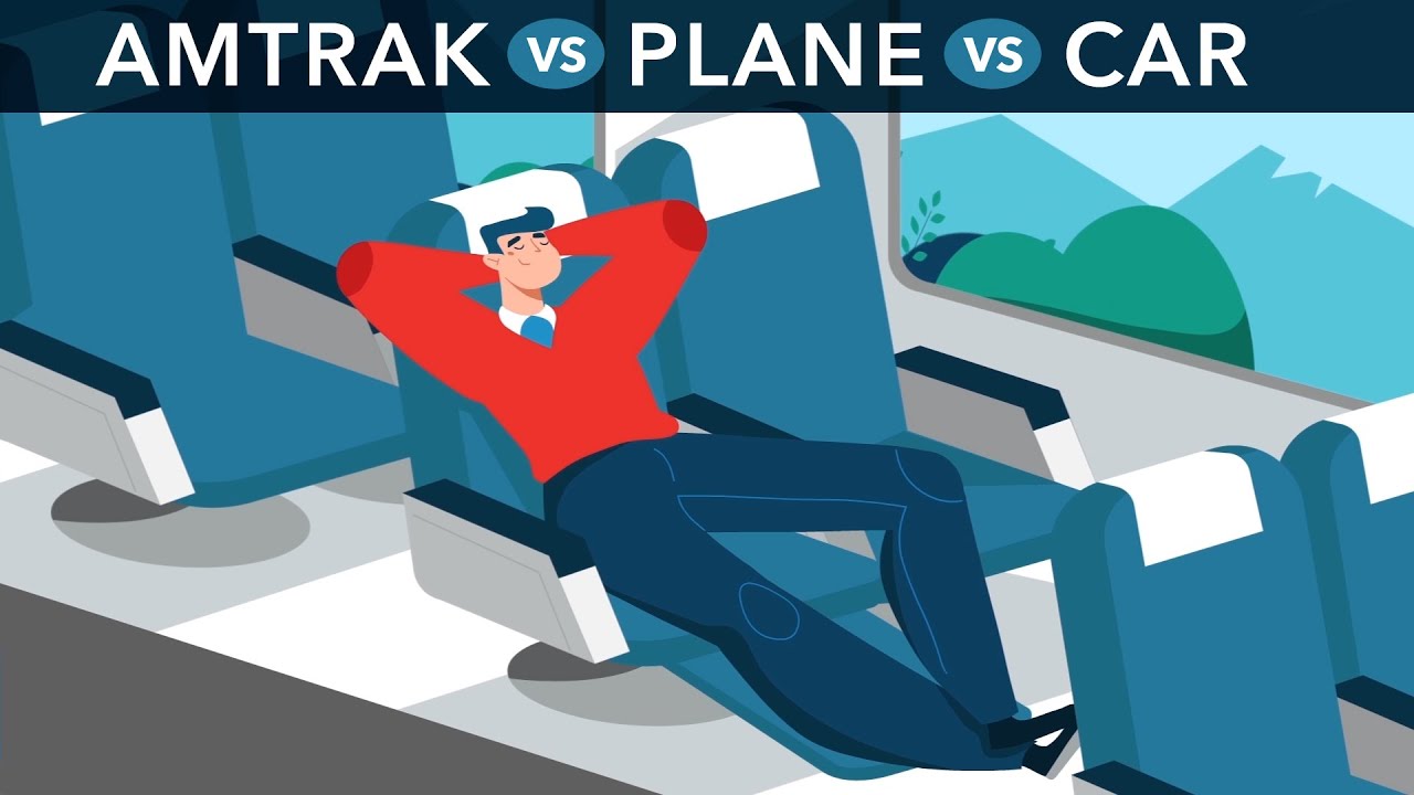 Amtrak Perks: Train vs. Plane vs. Car