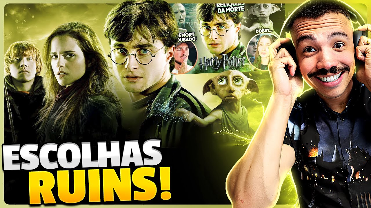 IMPOSSÍVEL NÃO CHORAR COM HARRY POTTER E AS RELÍQUIAS DA MORTE PARTE I@Apenas_1Corte
