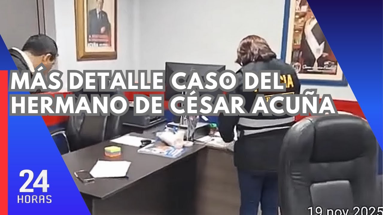 Fiscal&iacute;a allana 13 inmuebles por caso Qali Warma: casa del hermano de Acu&ntilde;a tambi&eacute;n fue intervenida