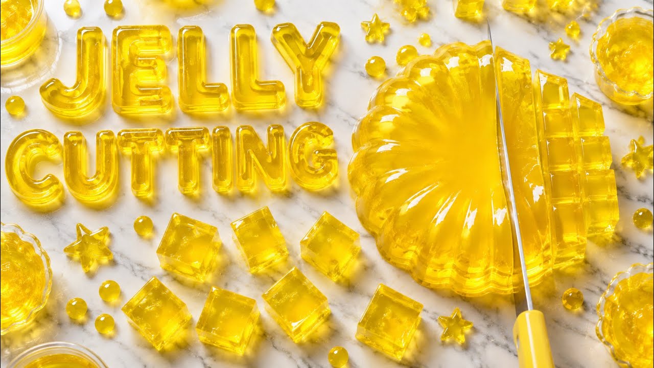 🚨 Das sollte man eigentlich nicht schneiden… #asmr #schneiden #wackelpudding