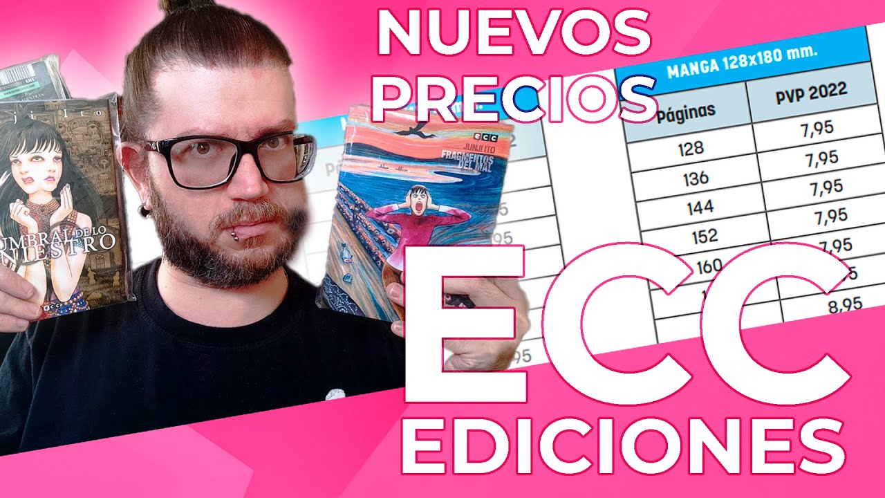 NUEVA POL&Iacute;TICA DE PRECIOS DE ECC EDICIONES | &iquest;C&oacute;mo quedan los mangas de su cat&aacute;logo? 😱