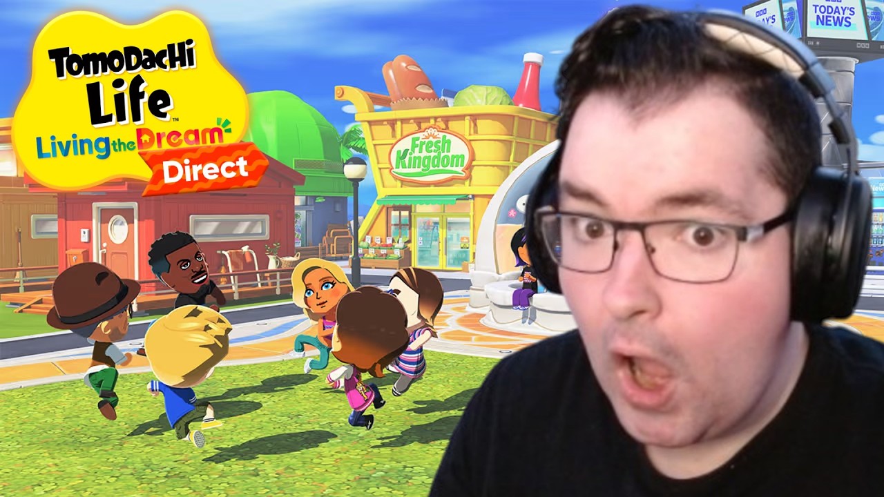 🗣 REACT DU TOMODACHI LIFE: LIVING THE DREAM DIRECT ! 🗣
