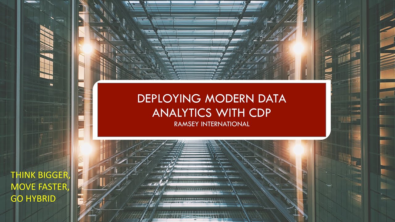 Accelerating the delivery of a Modern Data Management Platform