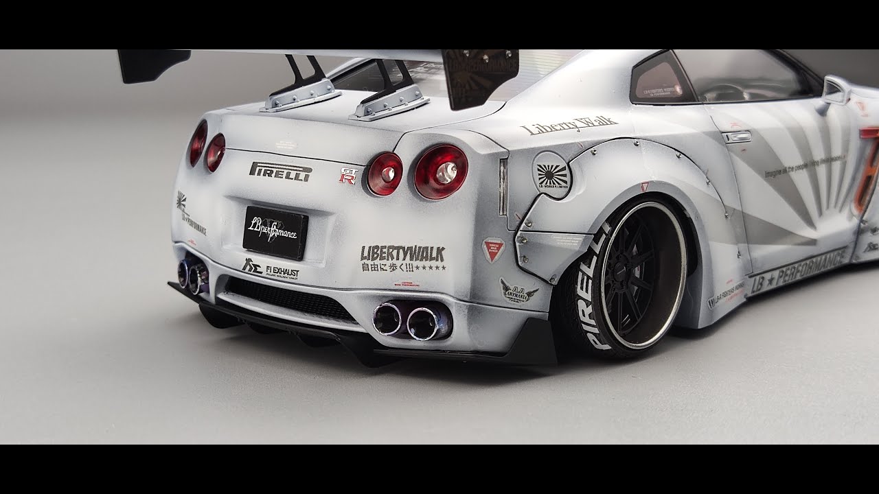 AOSHIMA GTR R35 LB Works. ver.2