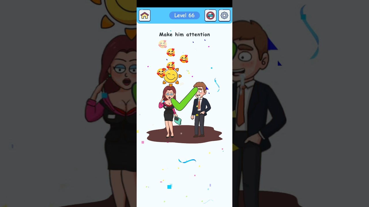 Brain Crush Level 66 | Brain Crush Make him attention`