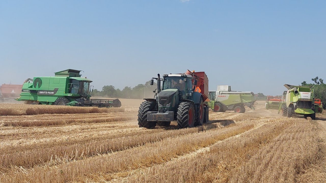 Vupik Žetva pšenice | Claas Lexion 670,Deutz Fahr 5690,Deutz Fahr 6090 |