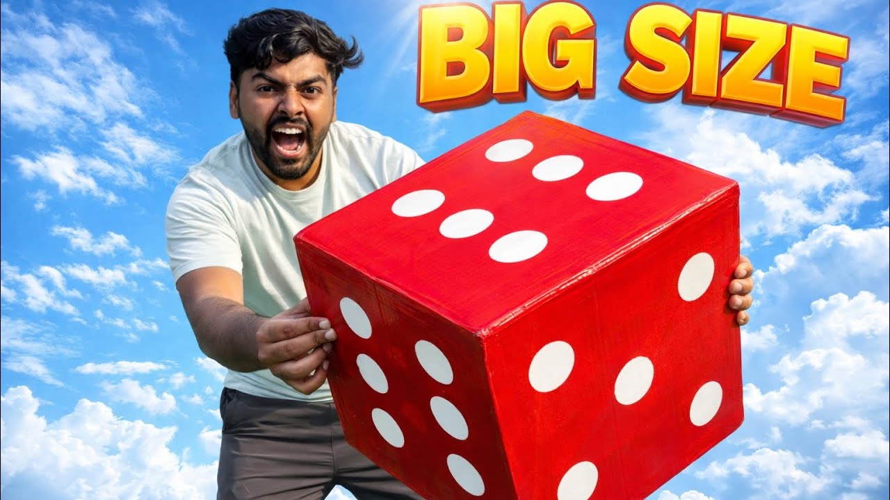 We built a Giant dice 😳