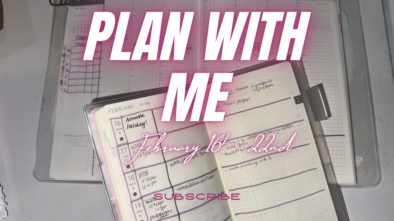 Plan With Me Hobonichi Weeks & Cousin, Coffeemonsterzco stickers  | #planwithme #hobonichiplanner