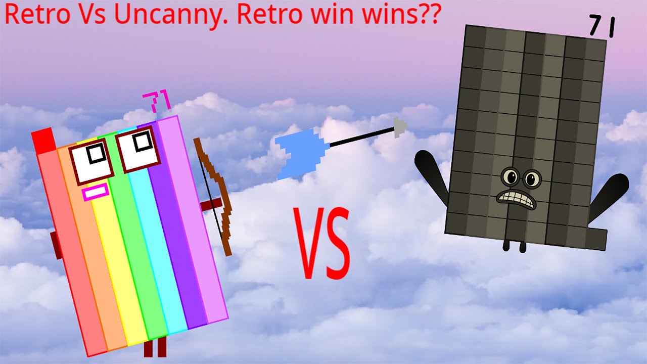 Numberblocks Band Retro (51-100)|  Retro Vs Uncanny. Retro Win Win??