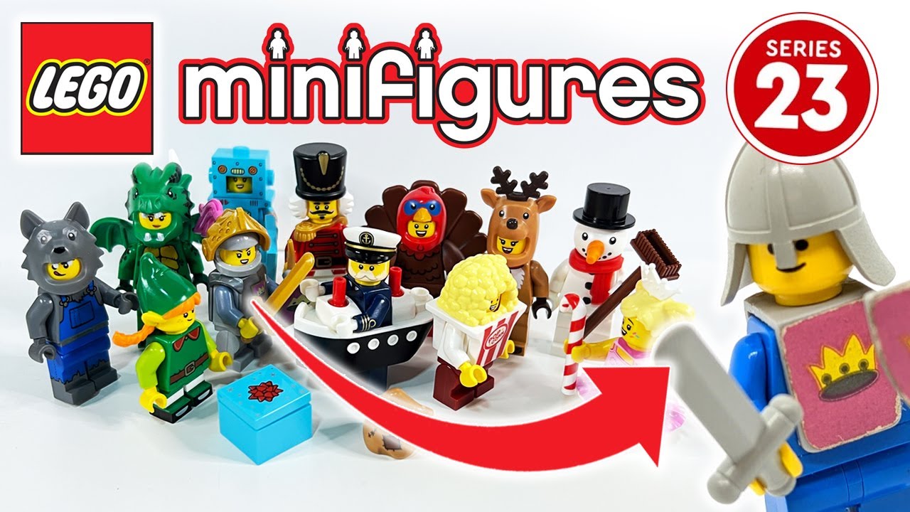 LEGO Minifigures Series 23 opening & review - COMPLETE SET !