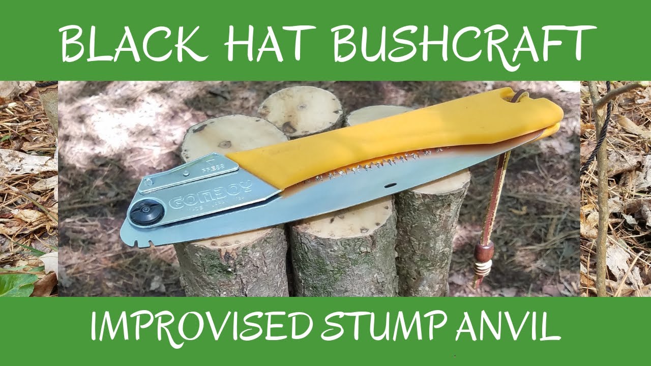 How to Make an Improvised Stump Anvil