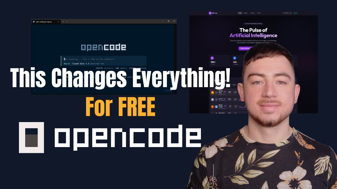 How to use OpenCode | How to install and setup | FREE Coding Agent