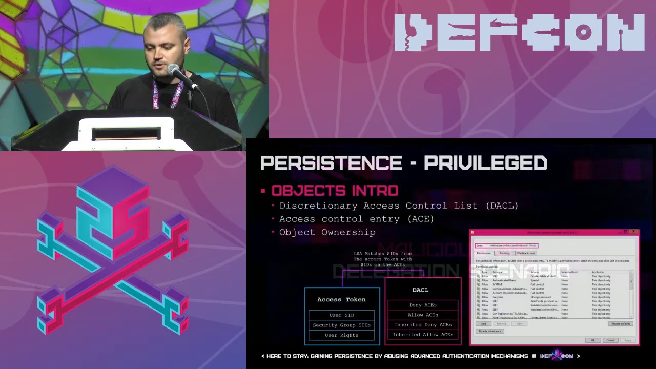 DEF CON 25 - Marina Simakov, Igal Gofman - Gaining persistency by abusing advanced authe