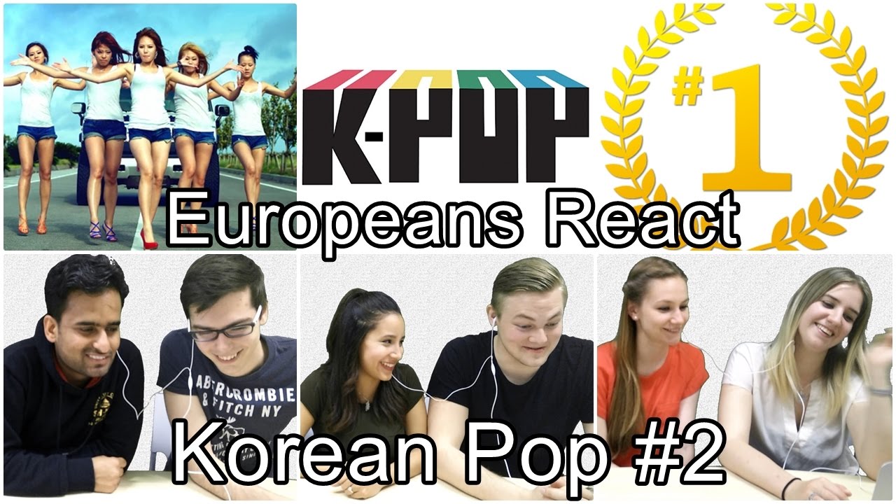 Europeans React To K POP #2 / 유러피안 케이팝 리액션 (K-Pop)