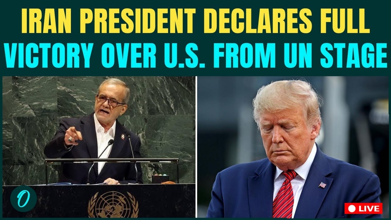 LIVE: Iran President BLASTS America Over Iran War Failure And Calls Out Israeli 'Genocide' In Gaza