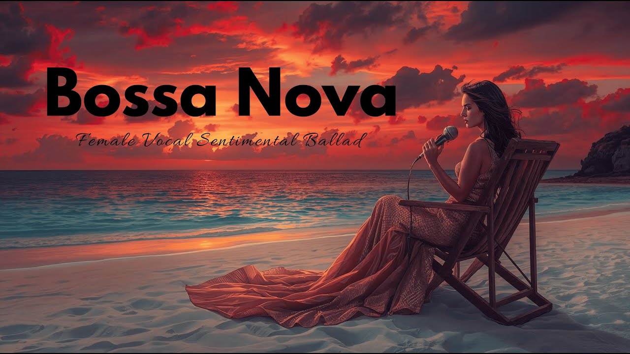 Sentimental Bossa Nova - Calm ocean and evocative ballad music | Female Vocal