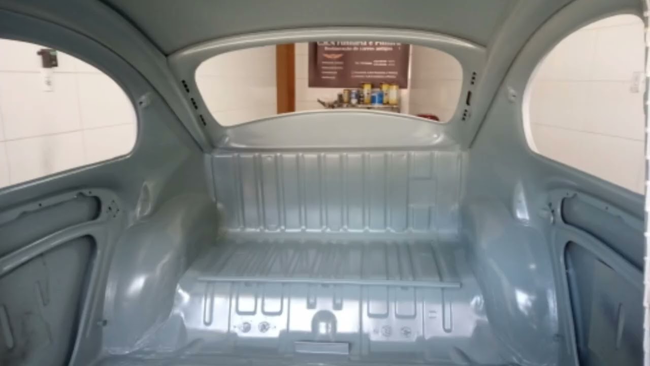 Reforma completa Fusca 1983 Branco Paina