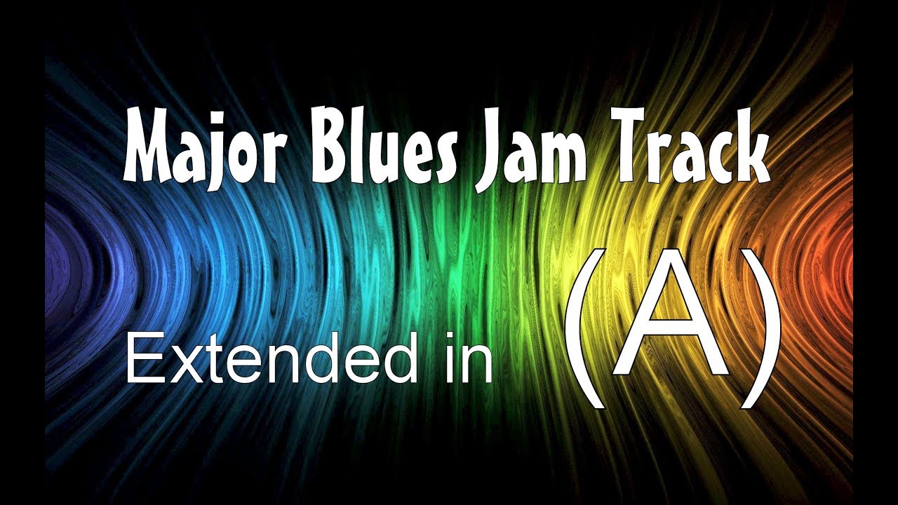 20-Minute Long Blues Backing Track in A - 65 Bpm