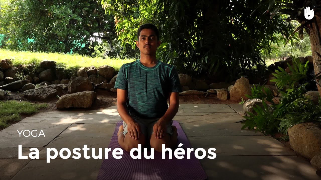La posture du héros - Virasana | Apprendre le Yoga