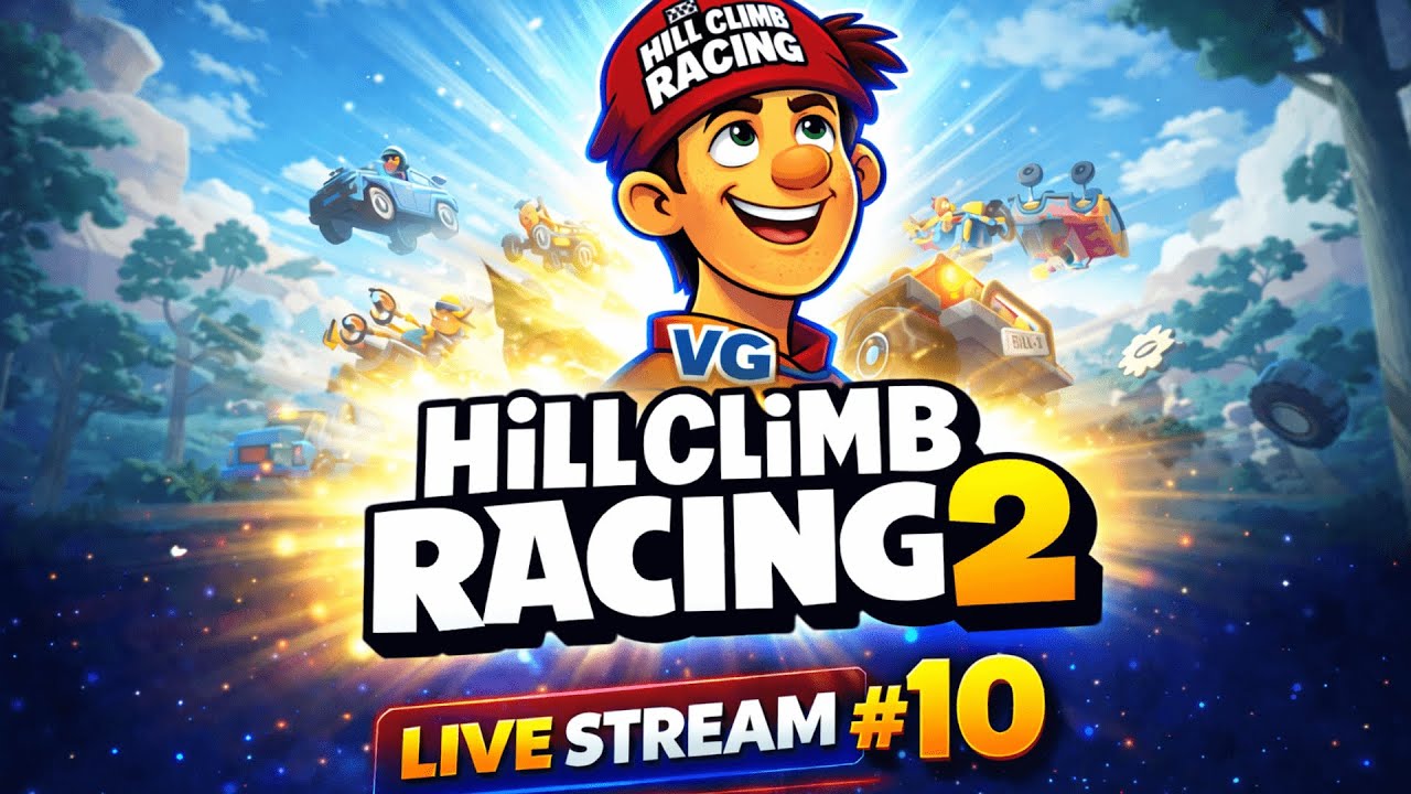 Hill Climb Racing 2 LIVE STREAM #10 - ROAD TO VICTORY WITH VG!