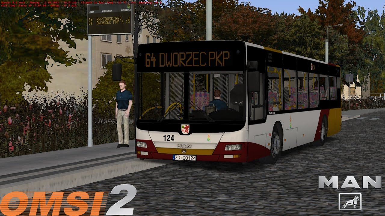 Omsi 2 - Golczewo 2.0.2 - Line 64 - MAN Lion's City Euro 3 ZF Ecomat