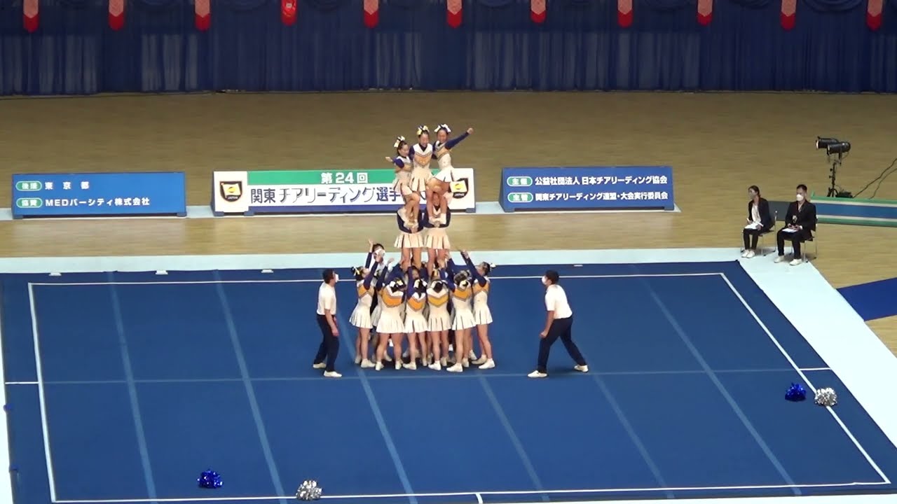目白研心高等学校 A POLARIS-A 準優勝 自由演技競技DIVISION２ 高等学校の部 関東大会 2022.5.14
