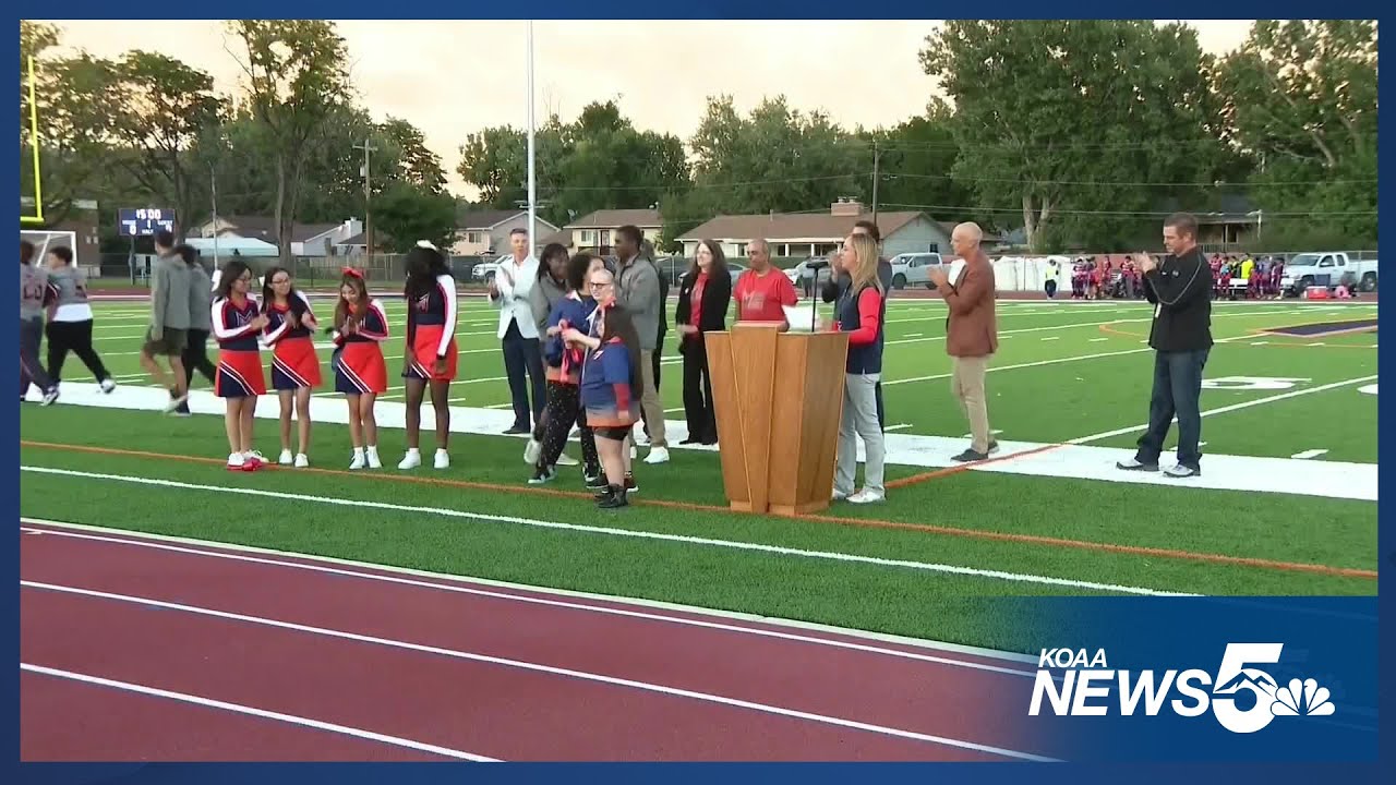 Mitchell High School holds ribbon cutting for new outdoor facility Tuesday