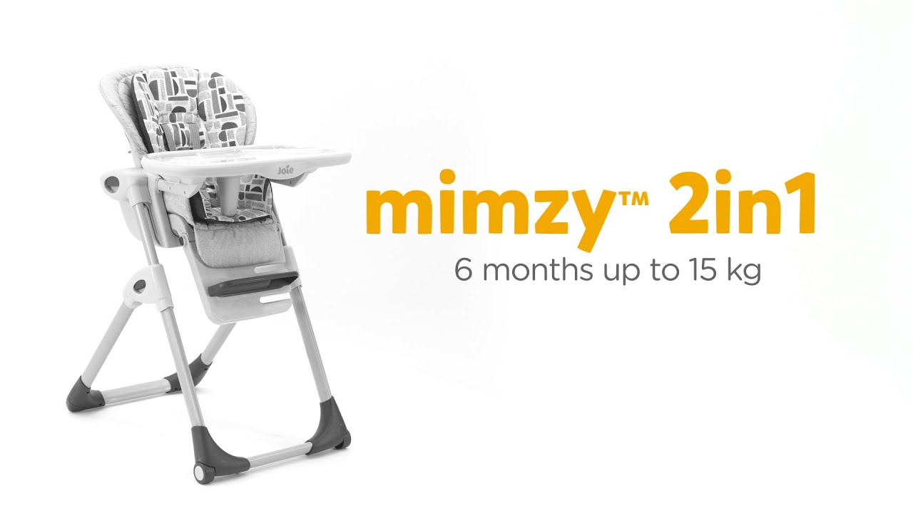 Joie mimzy™ 2in1 | Customisable Highchair to Table Chair