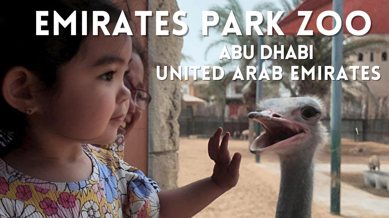 Exploring Emirates Park Zoo with Therese! 🦁🐒🐘 Wild Adventures at Emirates Park Zoo Abu Dhabi UAE