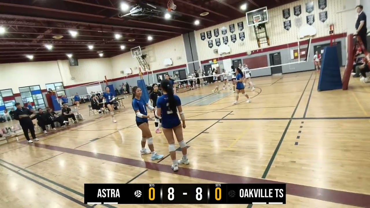 Titans Astra vs Oakville Thunder Surge set 1
