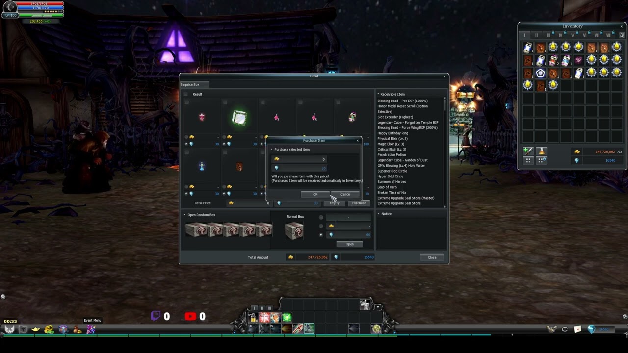 [iZo] - CABAL NA - Let's waste another 50,000 Gem on Surprise Box !!!