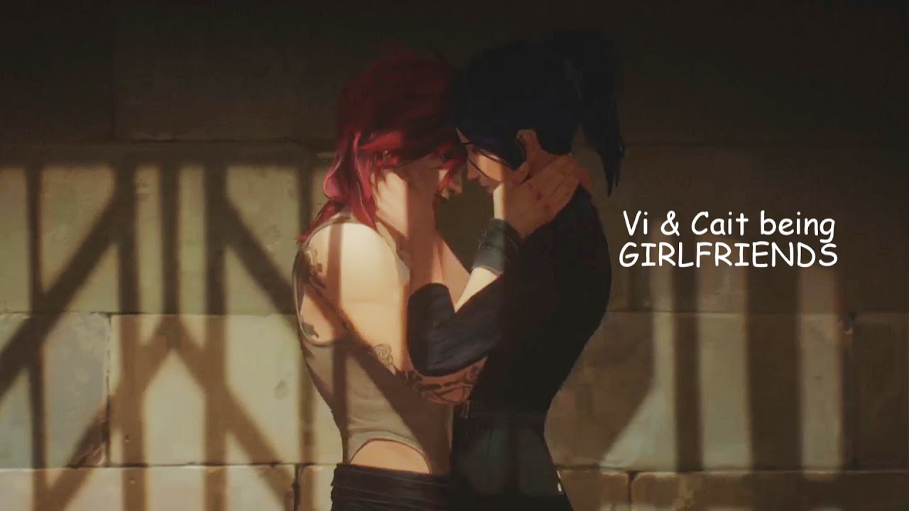 Vi & Caitlyn being girlfriends for 7 minutes & 20 seconds gay [reuploaded]