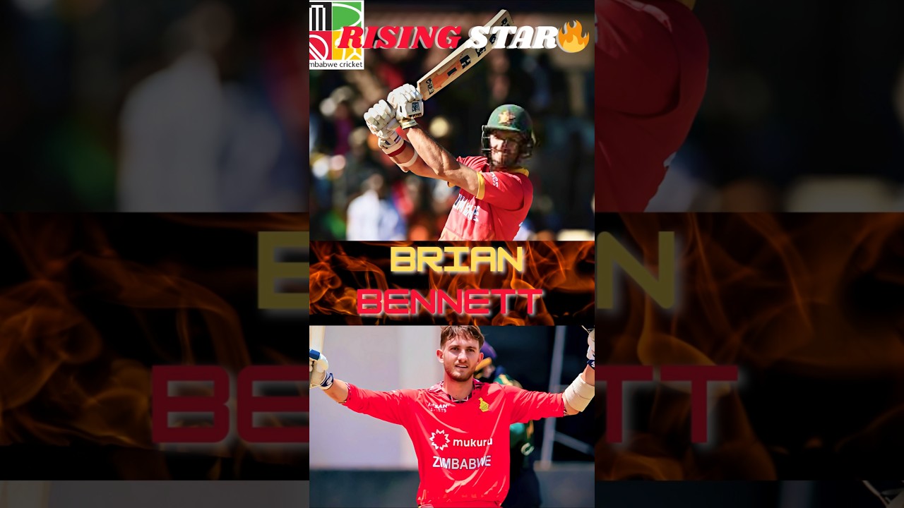 Brian Bennett&rsquo;s 81 (55) 🔥 &ndash; Classy Knock Without a Single Six | Zimbabwe vs Srilanka 2025