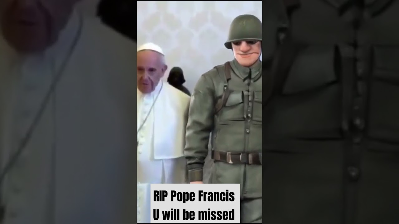 Metal Slug Rebel Soldier with Pope Francis may he rest in peace 