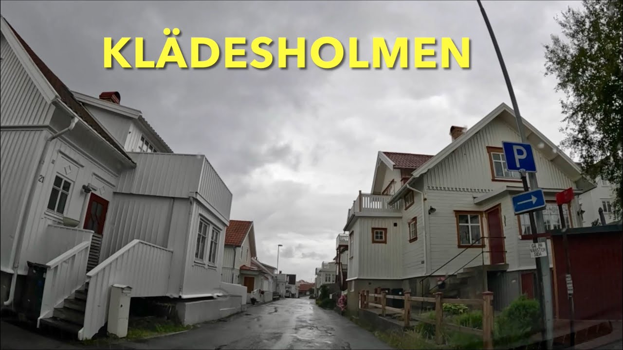 Kör till Klädesholmen, Tjörn. Sverige