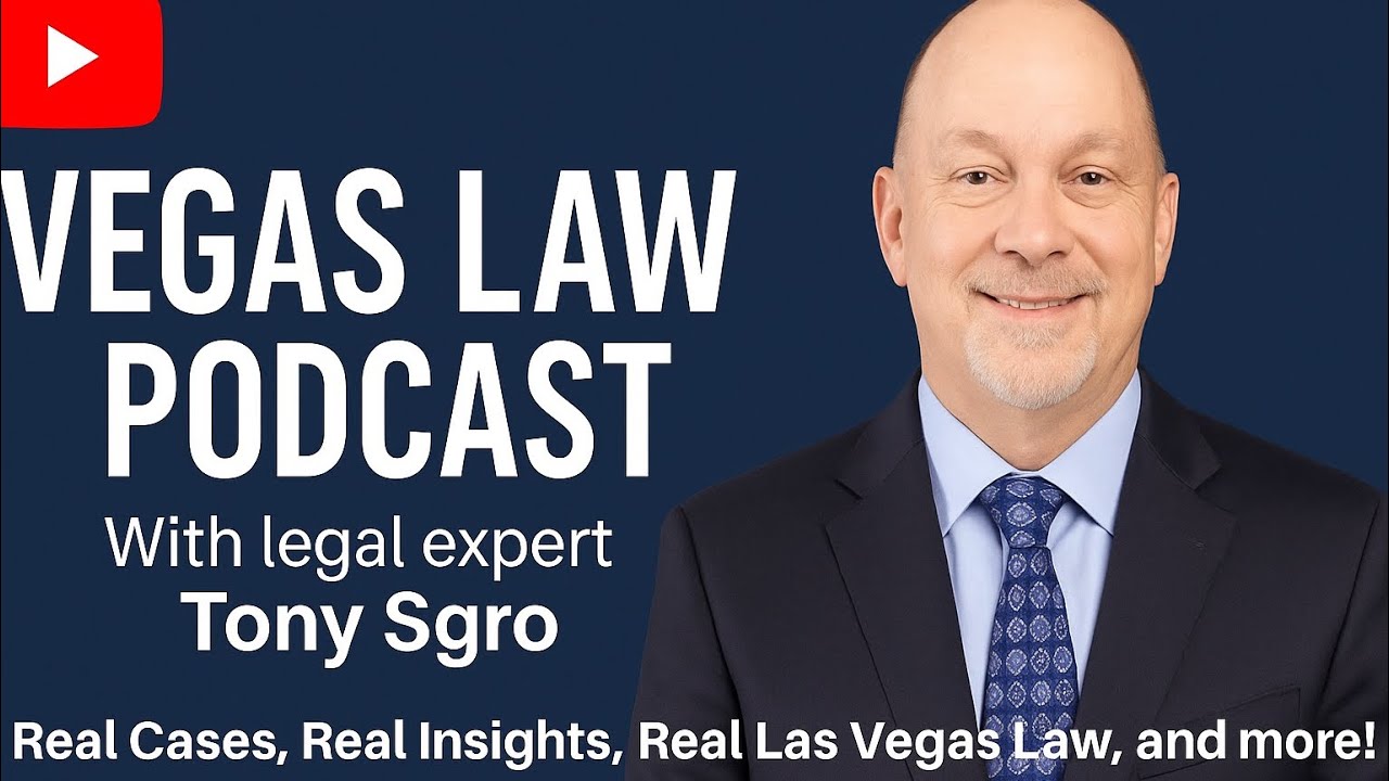 Vegas Law Podcast now available on all major podcast outlets including Apple Podcasts 