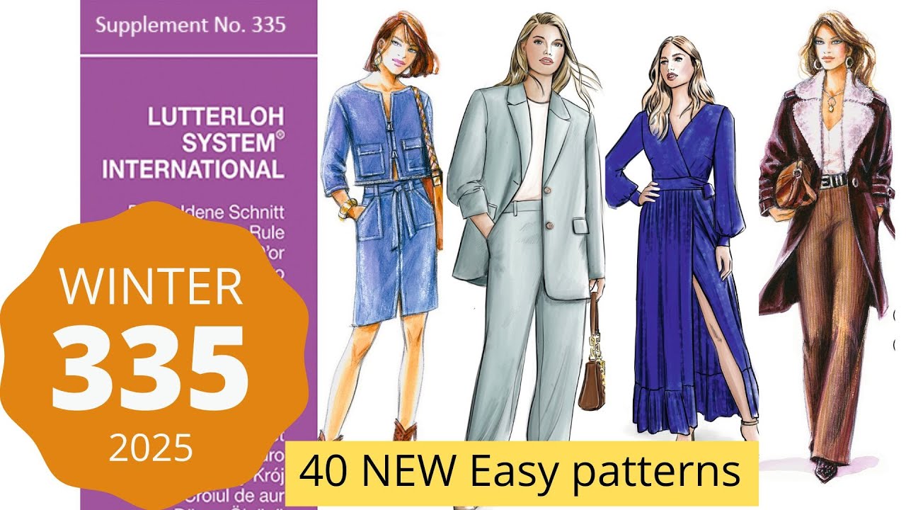 Winter fashion - Lutterloh sewing patterns s335
