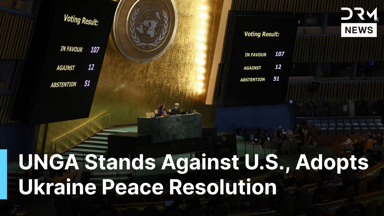 FULL SESSION: UNGA Meets on Ukraine War, Adopts Resolution Against U.S. Motion for Division | AC1N