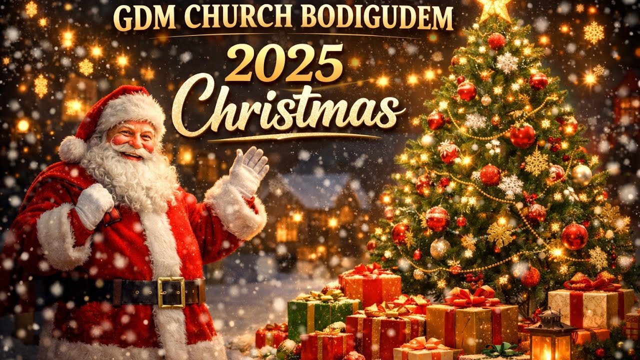 క్రిస్మస్ వీడియో CENTENARY BETESDA GDM CHURCH BODIGUDEM 2025 CHRISTMAS VIDEO 