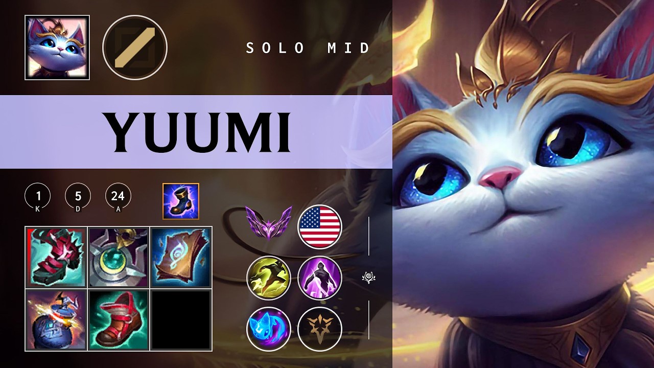 Yuumi Mid vs Anivia - NA Master Patch 26.04