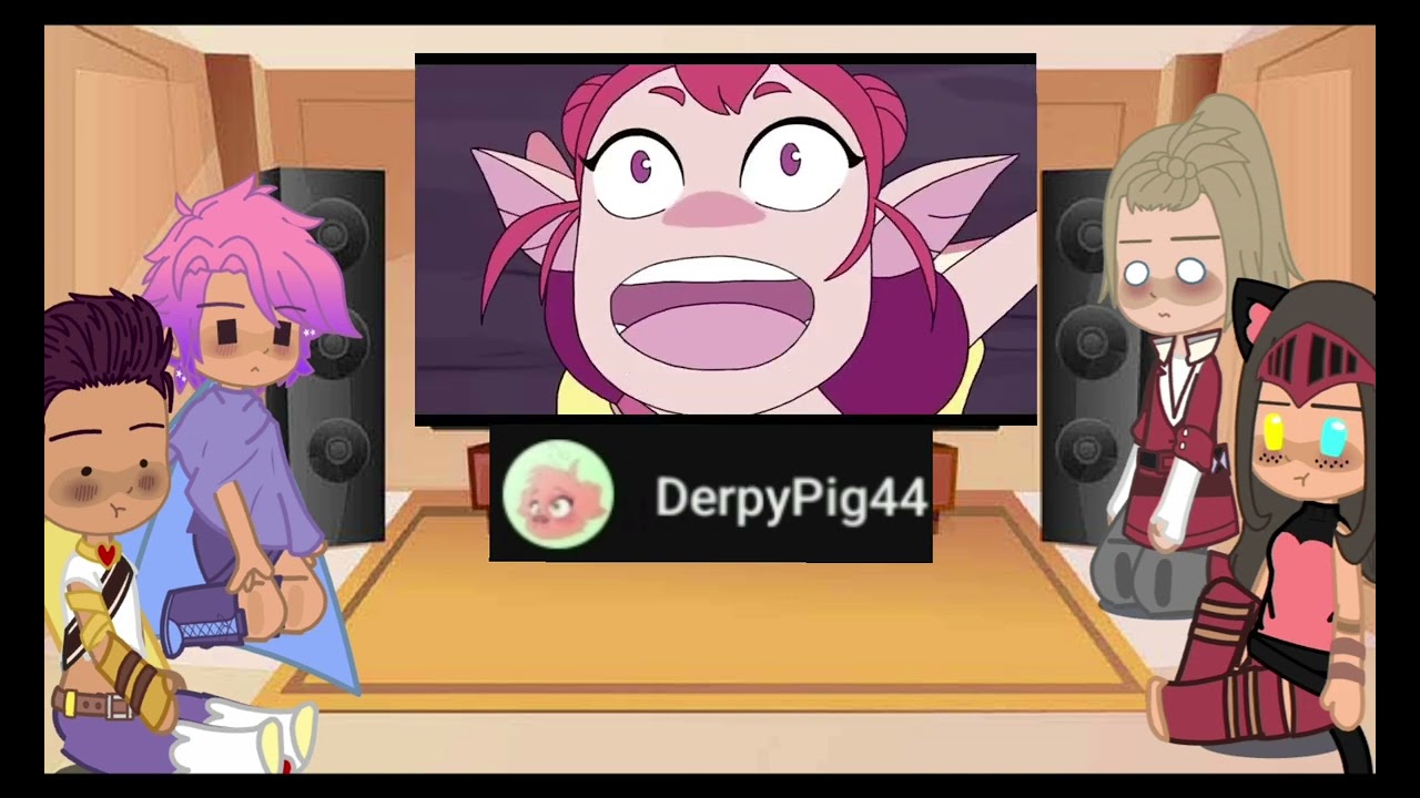 She-Ra and the Princesses of Power react/ Look in desk/ none of the videos are mine/ °Luz°