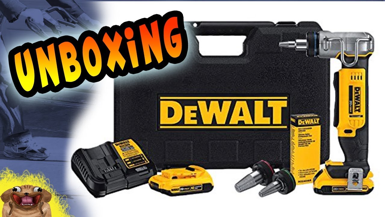 Unboxing the DeWalt PEX Expander and Connecting Uponor Pex