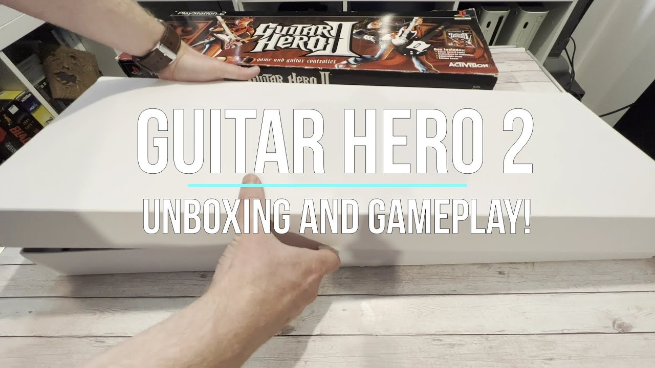 Thrift store Guitar Hero 2 unboxing and play test. Will it all be there and will it work?