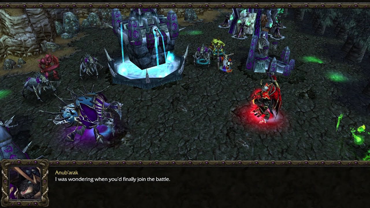 Anub'arak will reach the Sunwell by his own might