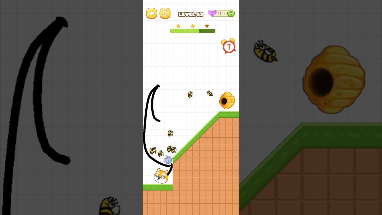 saves the pet lvl 53 #shortsfeed #youtubeshorts #viral #gaming #funny
