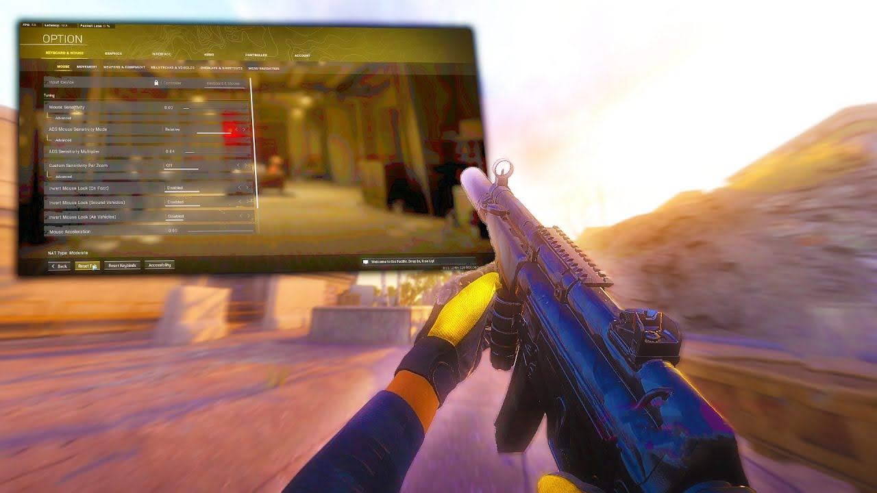 Best Warzone Movement Settings For Keyboard