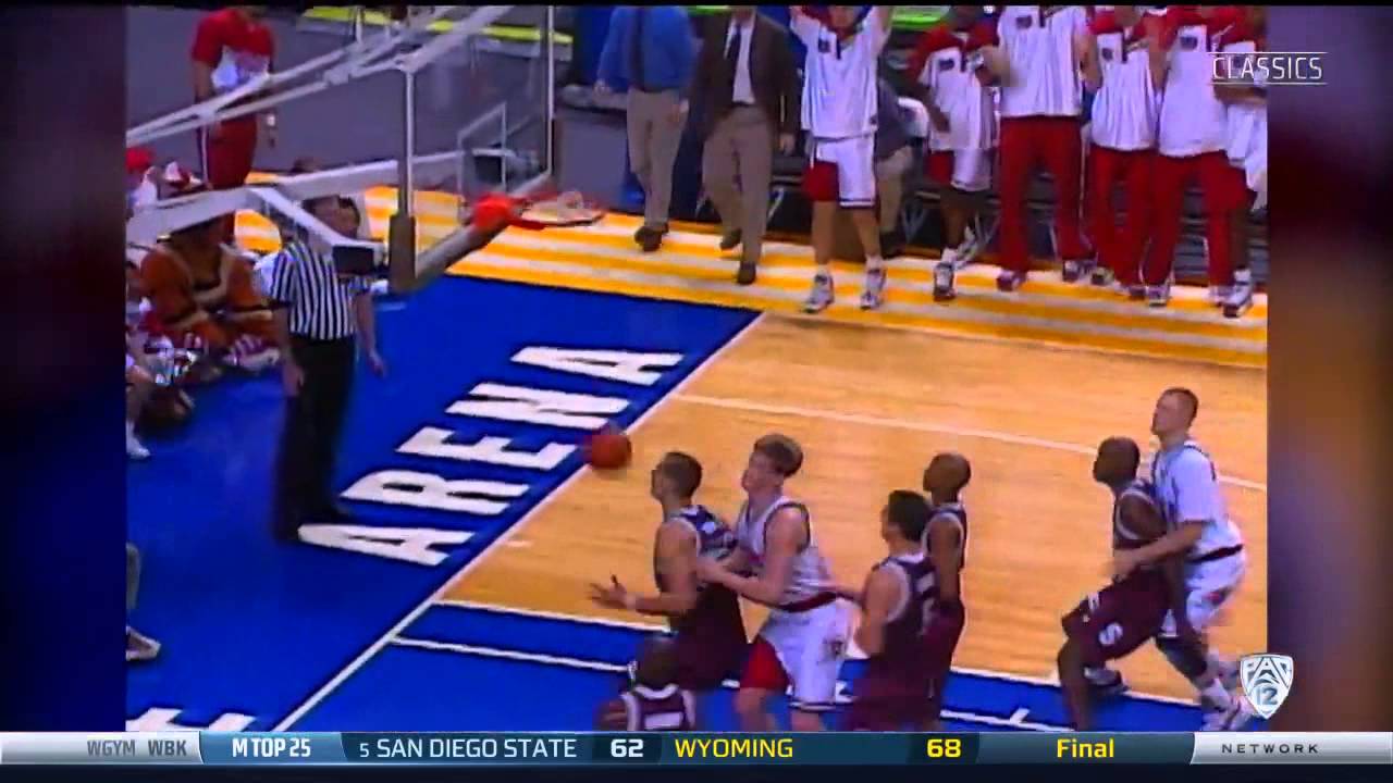 Utah Utes Basketball Highlights vs Stanford 3-20-1997