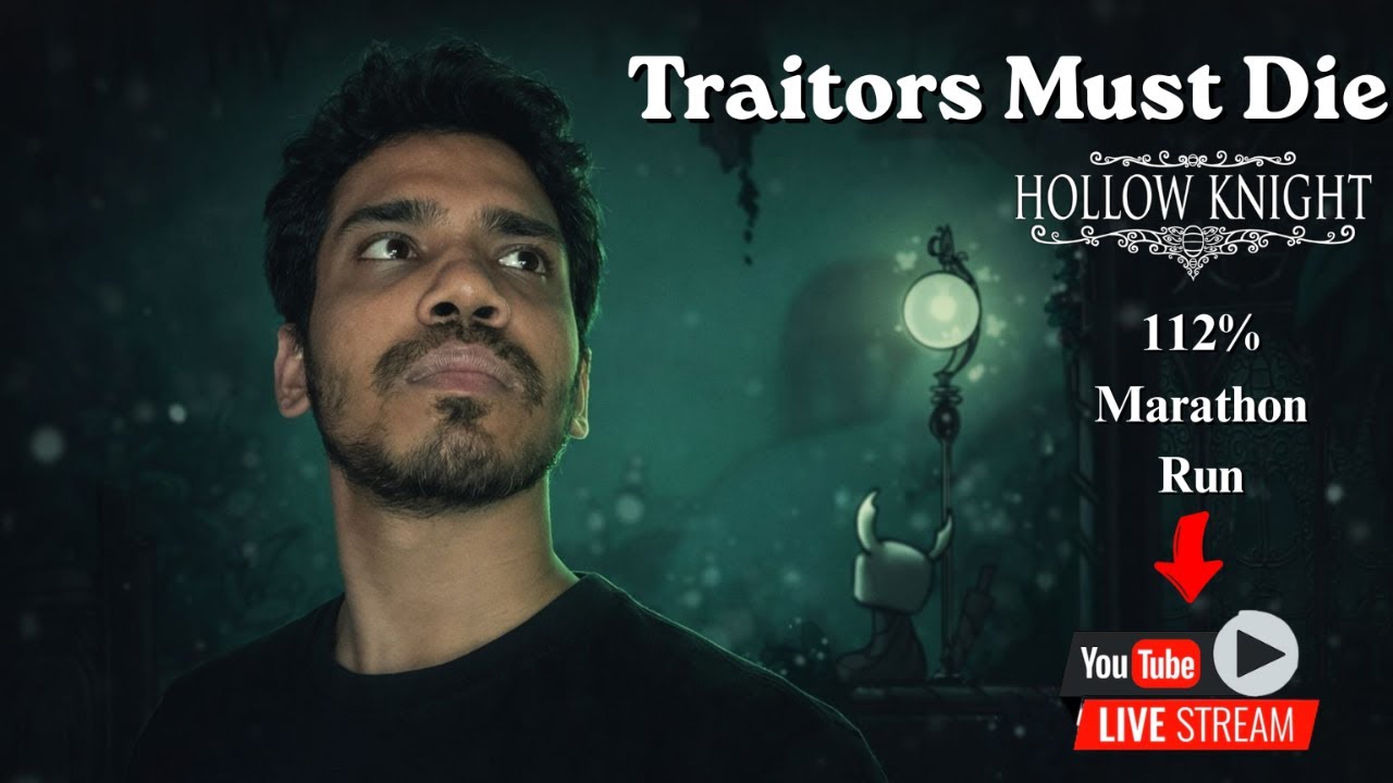Traitors Must Die!! 112% Marathon Run on Hollow Knight #hollowknight #hollowknightgameplay