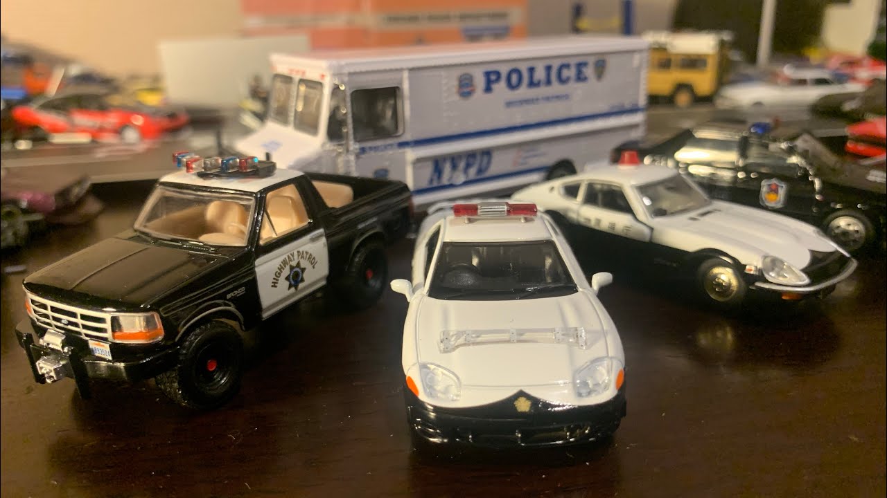 1/64 パトカースペシャル！GTO、240ZR、ブロンコ、バン、ジェッタ　トミカリミテッド　グリーンライト　パラ　para Bronco Jetta